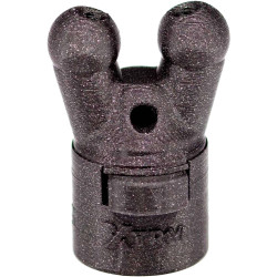 XTRM Bouchon Diffuseur avec Stop SNFR DOUBLE Large Noir